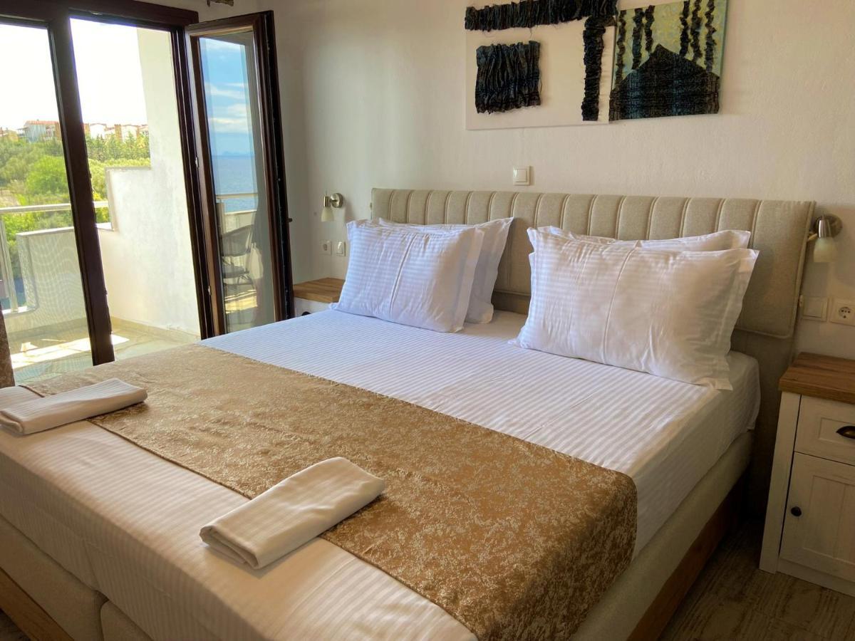 Marianna Sea View Afitos Apartment ภายนอก รูปภาพ