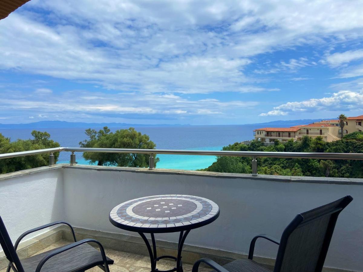 Marianna Sea View Afitos Apartment ภายนอก รูปภาพ