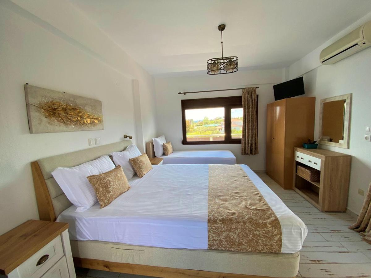 Marianna Sea View Afitos Apartment ภายนอก รูปภาพ